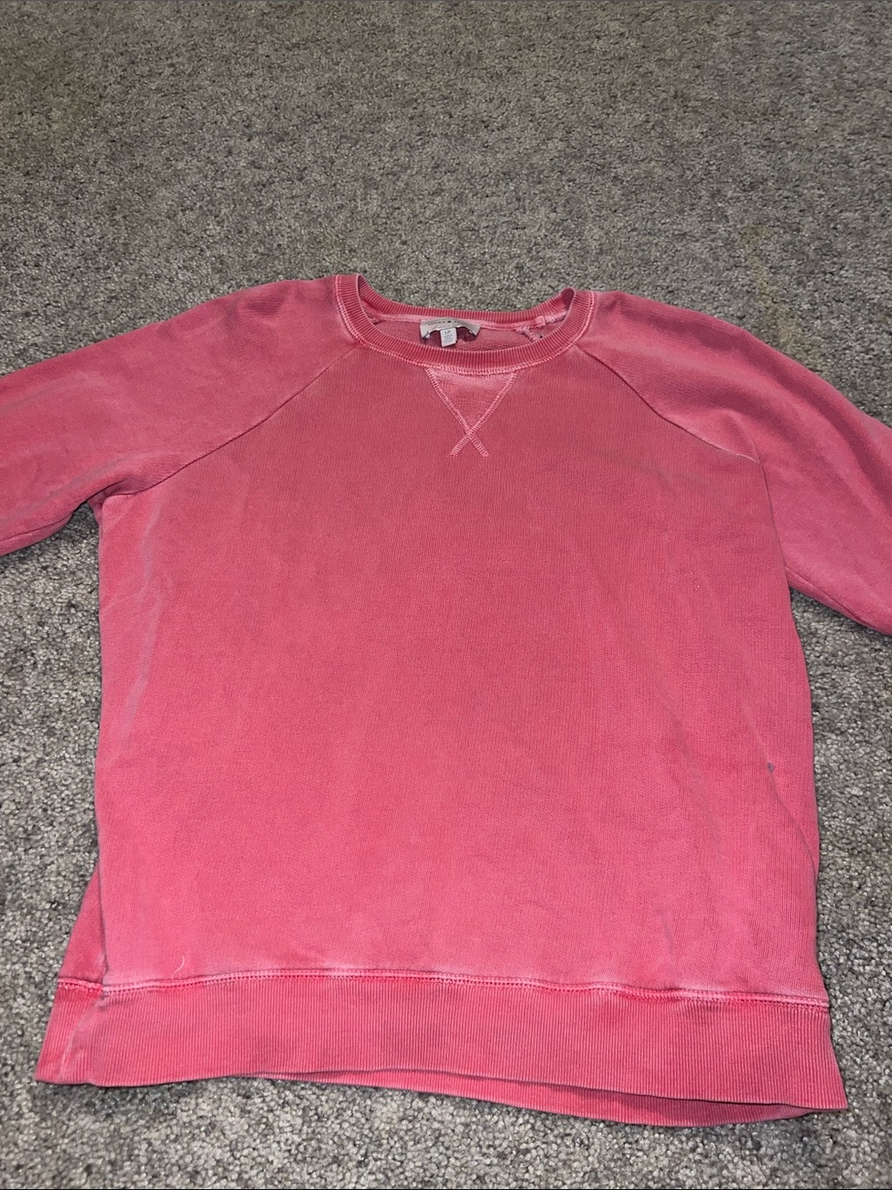 Lucky Brand Coral Crewneck Sweatshirt
